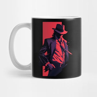 Music Icon - Red and Black - Pop Music Mug